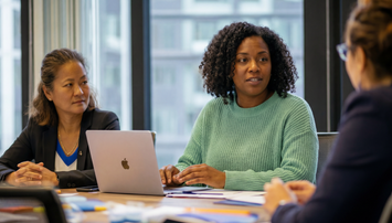 Collega's in gesprek