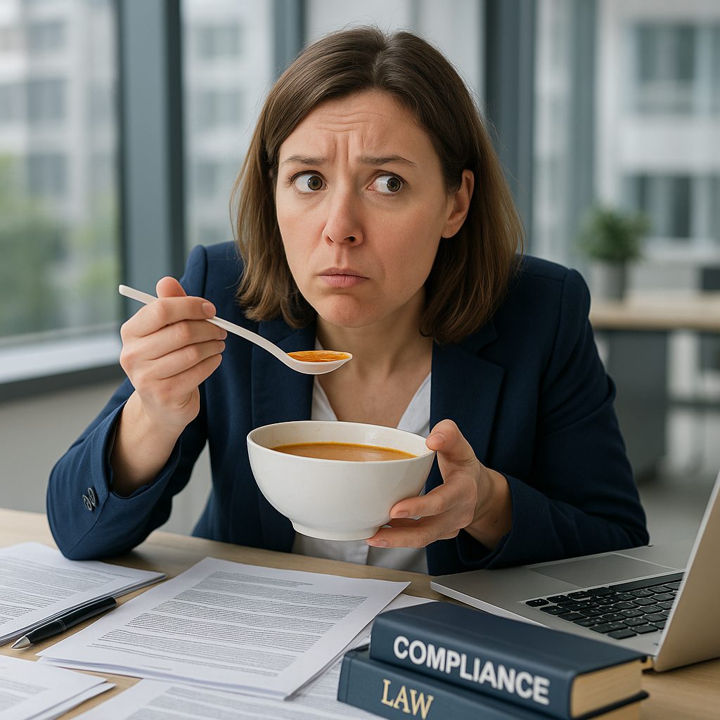 Afbeelding Compliance in verwarring: Hete of linke soep?